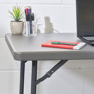 Deluxe Work from Home Mini Bundle - Plastic Folding Table & Chair